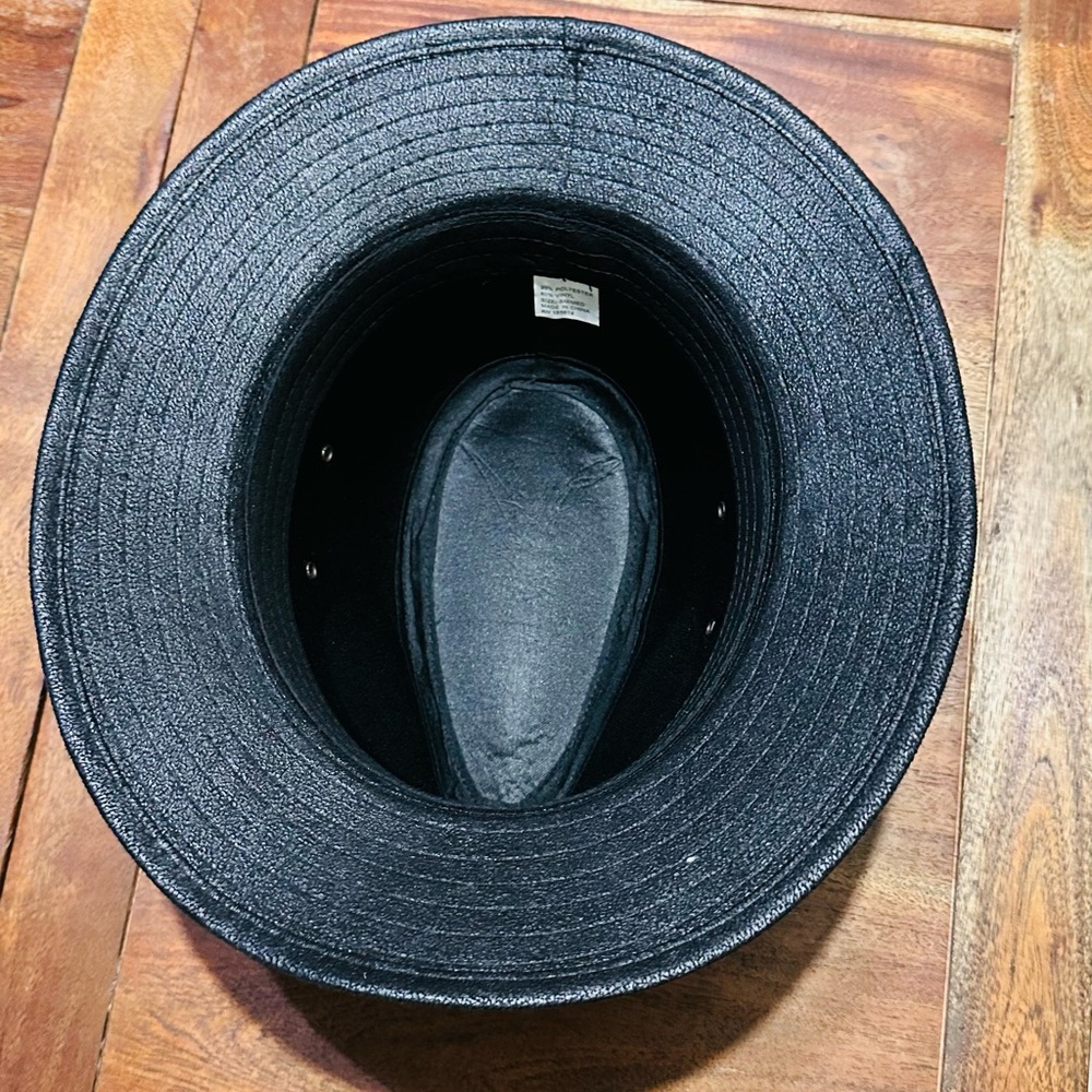 Black Fedora Hat - image 4